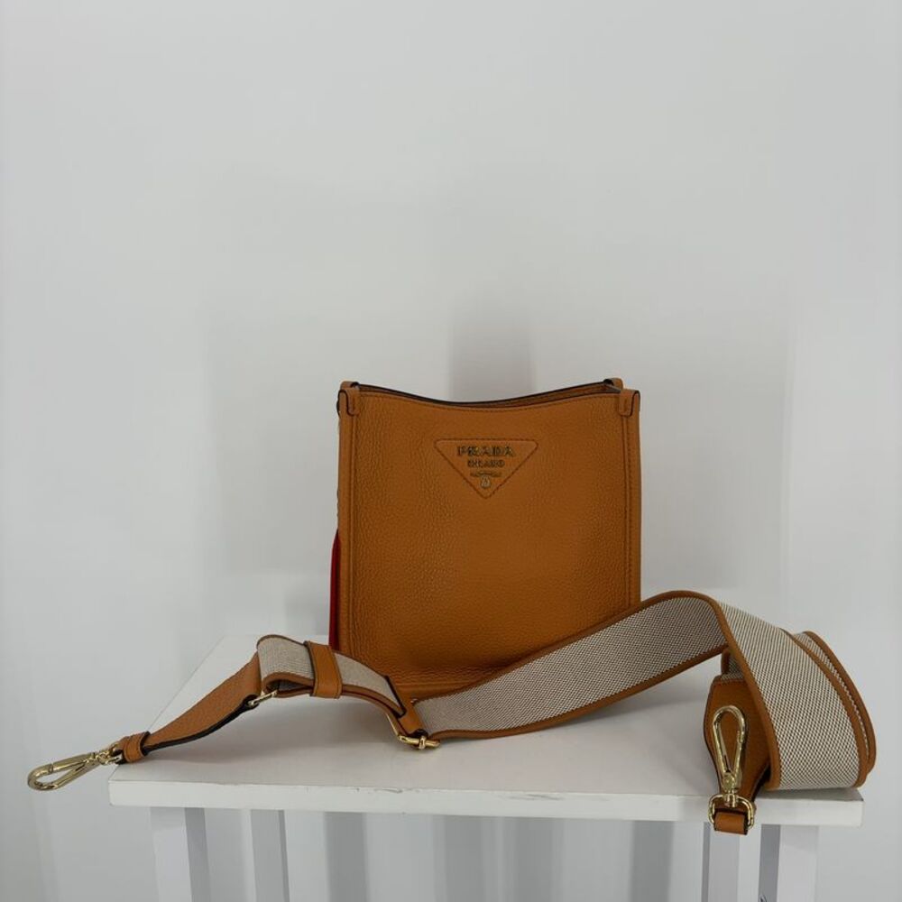Prada Light Brown Leather Bag